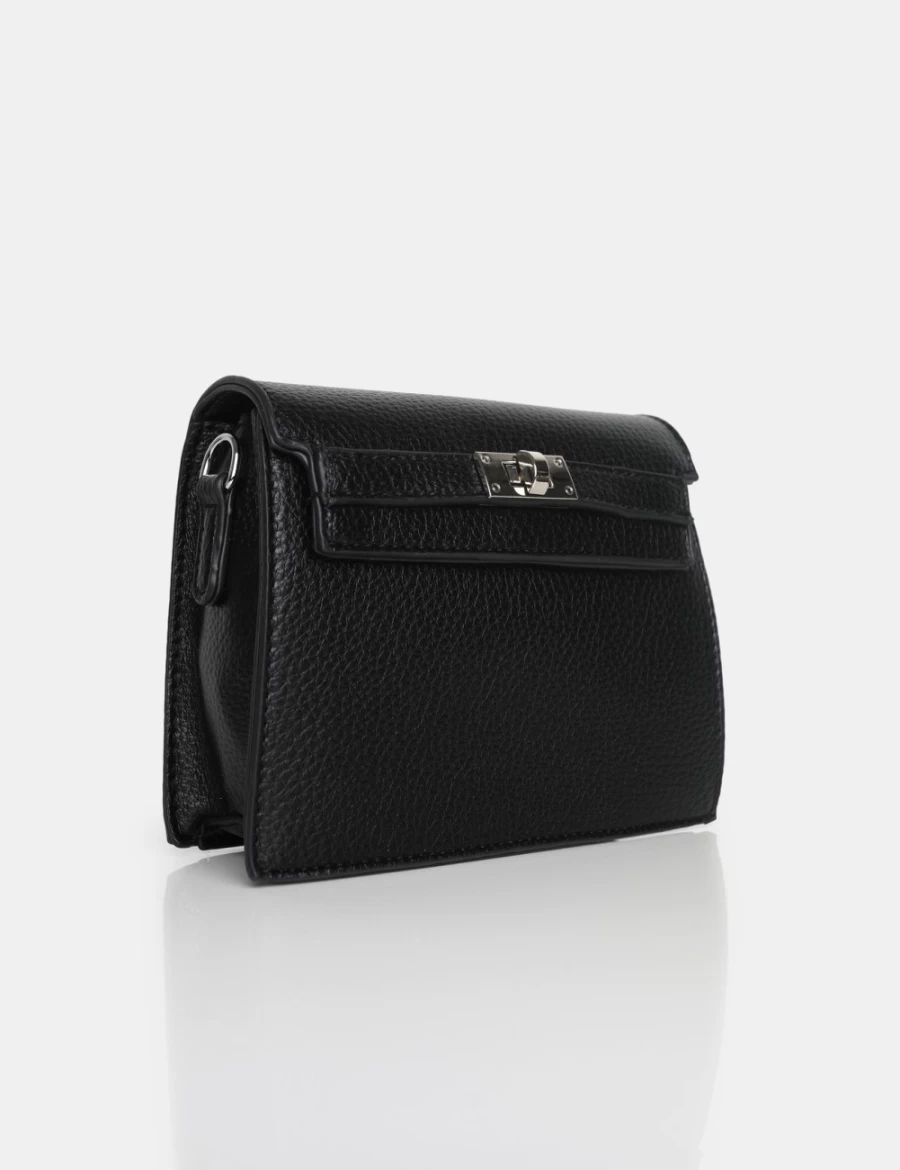 Public Desire Devlin Pu Mini Bag for Women - Stylish Black Handbag