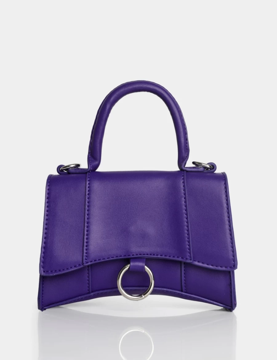 Public Desire Women's Purple Luana Mini Bag - Stylish Crossbody Purse for Women