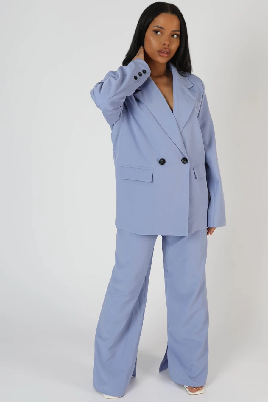 "Public Desire Women's Bluebell Dad Trousers"
