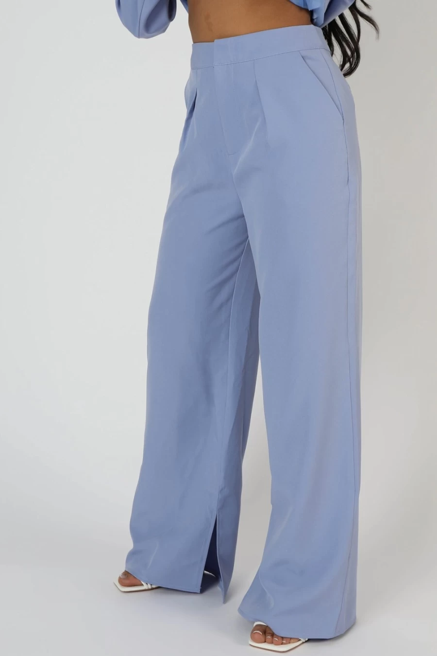 "Public Desire Women's Bluebell Dad Trousers"