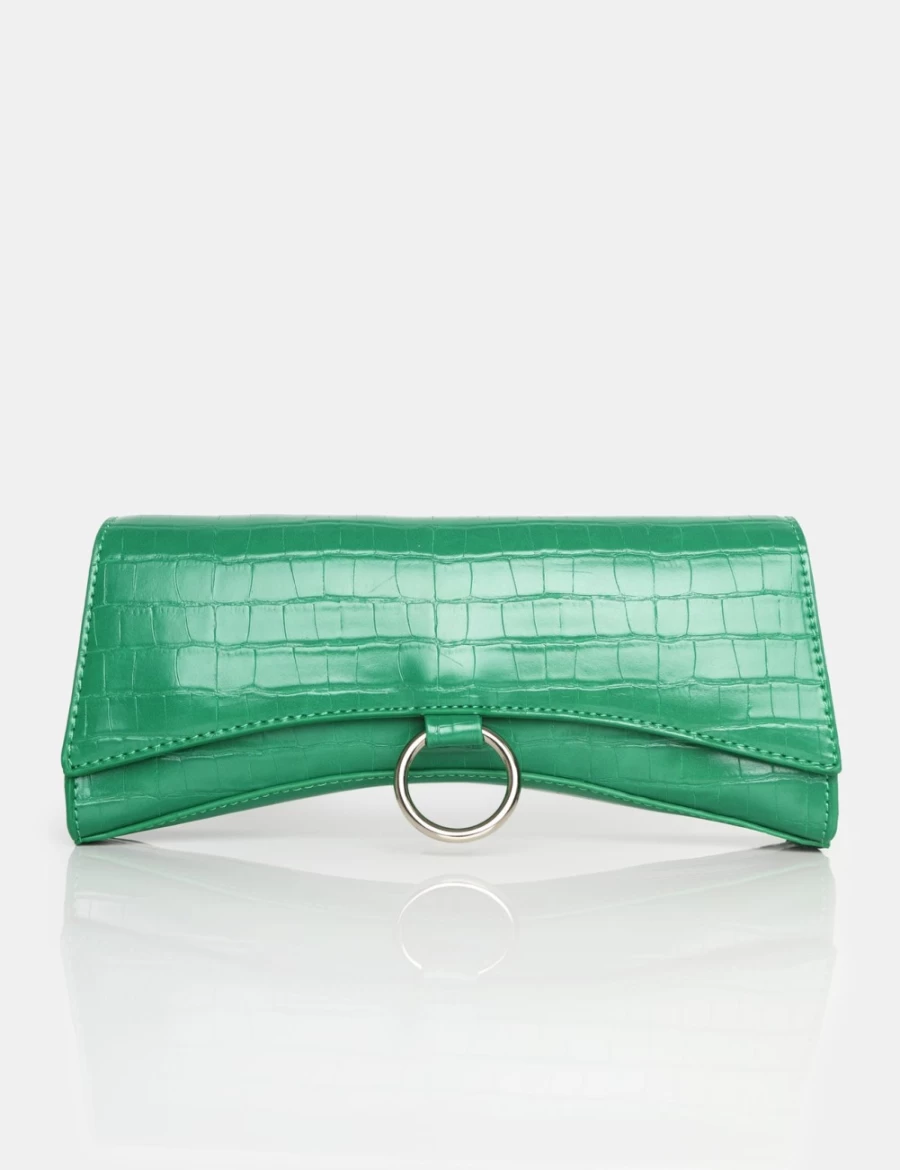 Public Desire Women's Green Arched Crossbody Mini Handbag - Kemi Style